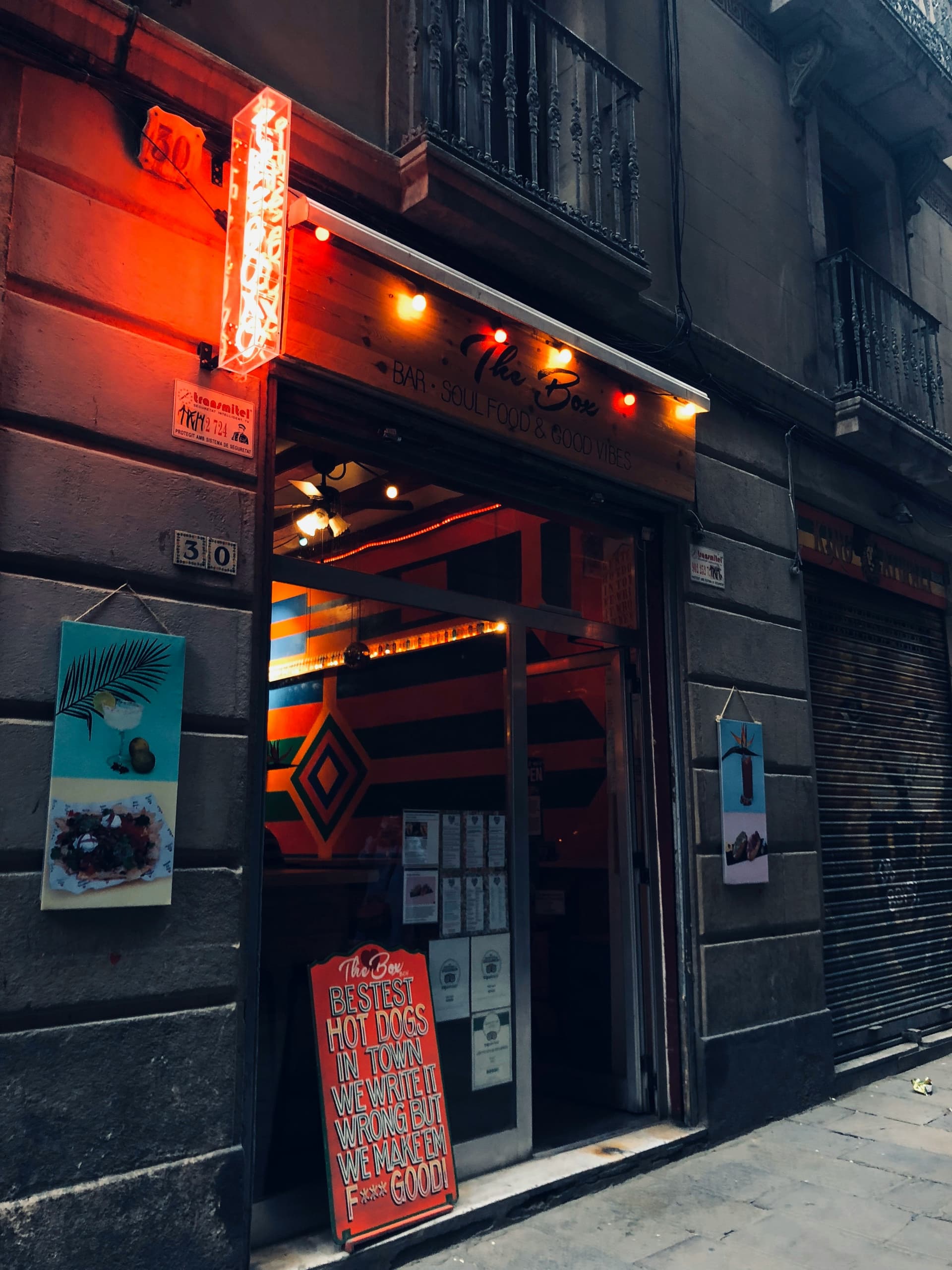 Barcelona skyline and beach