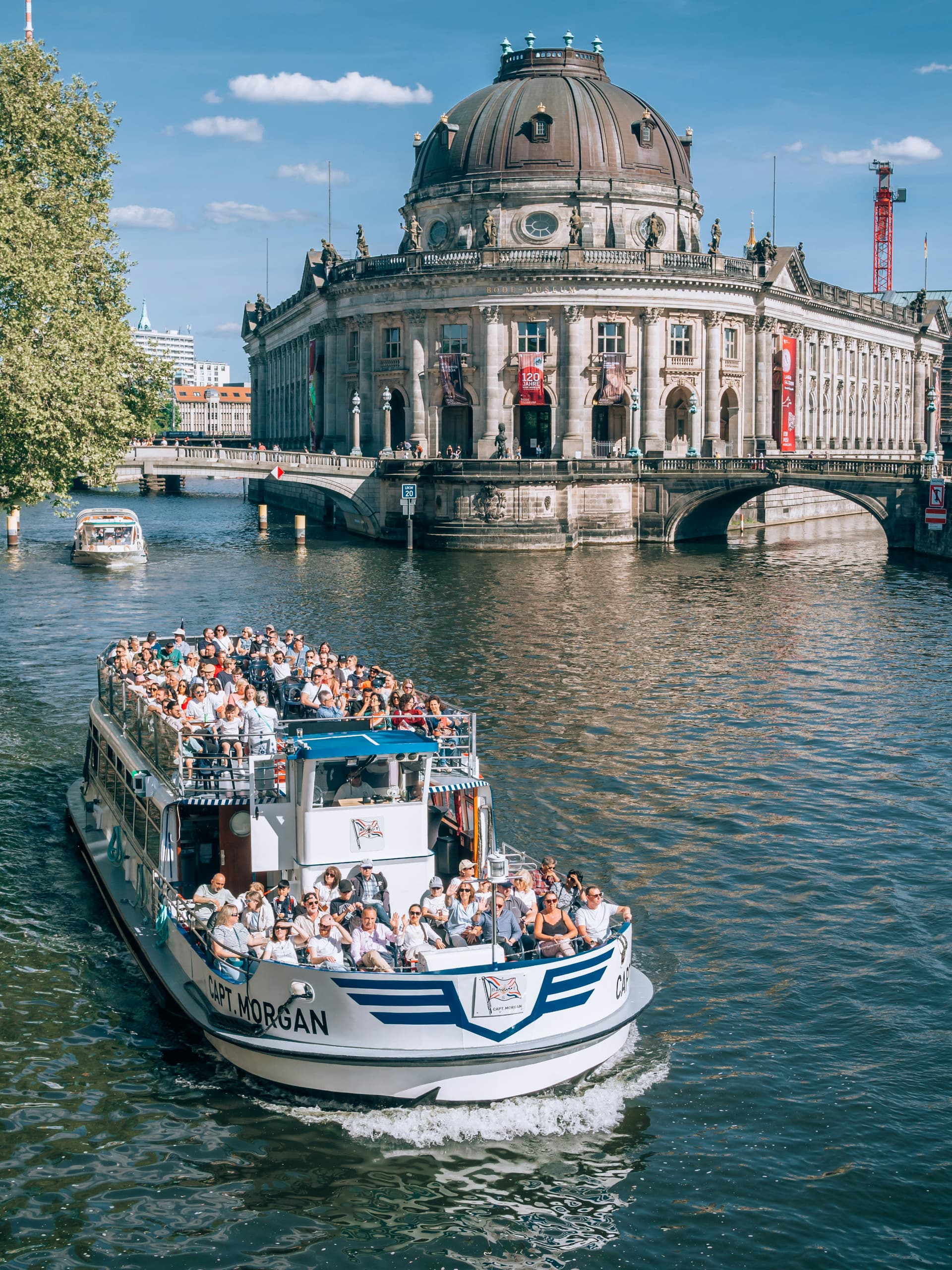 Berlin skyline at sunset