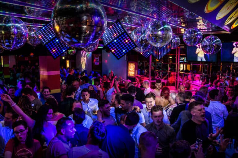 Newcastle Quayside at night