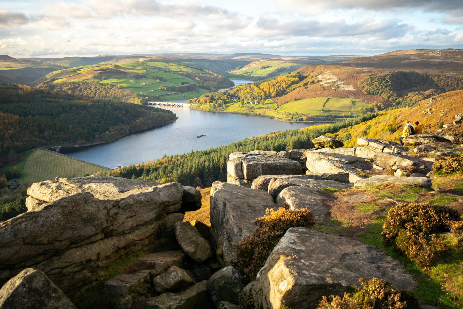 Peak District hills and valleys