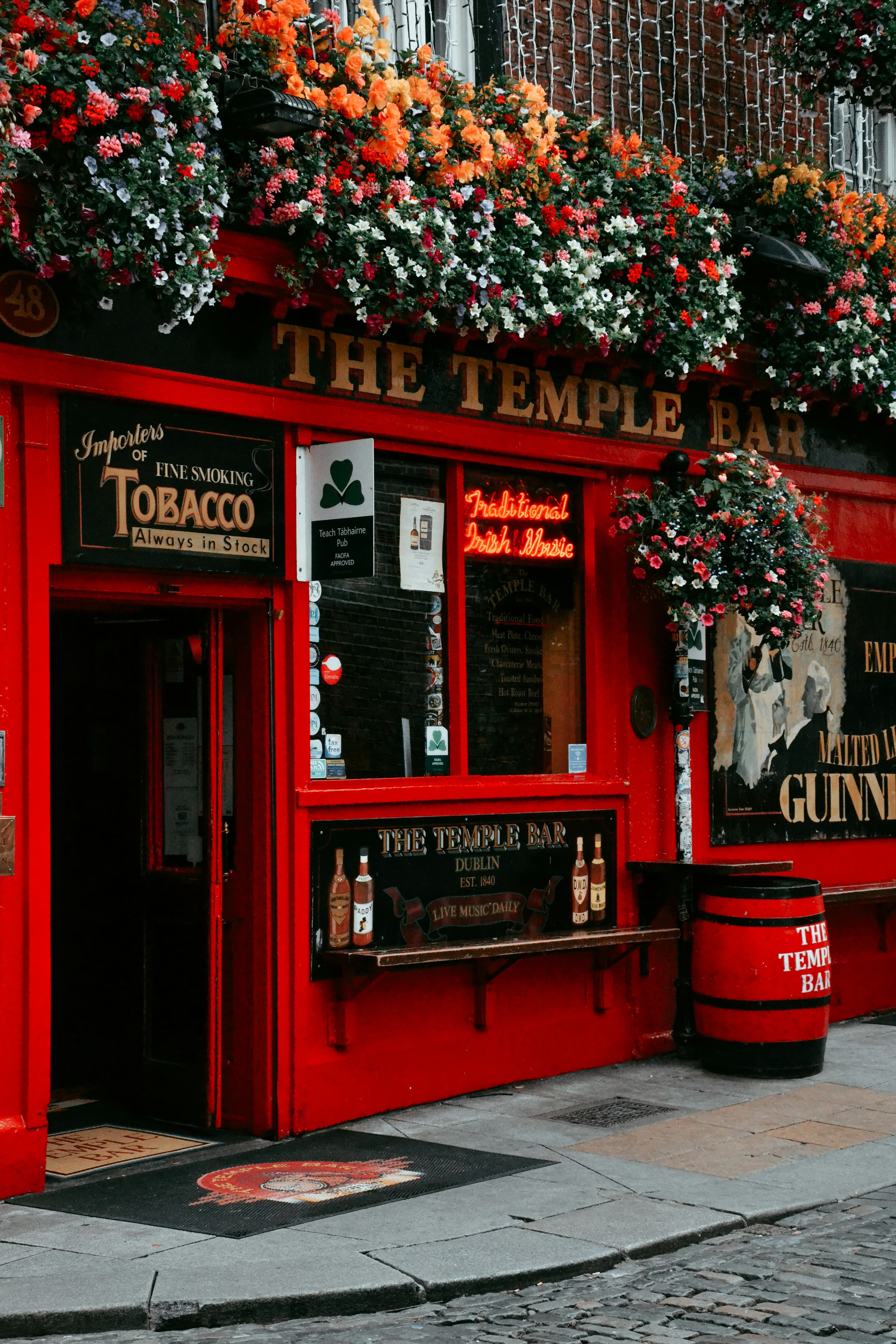 Dublin Temple Bar area