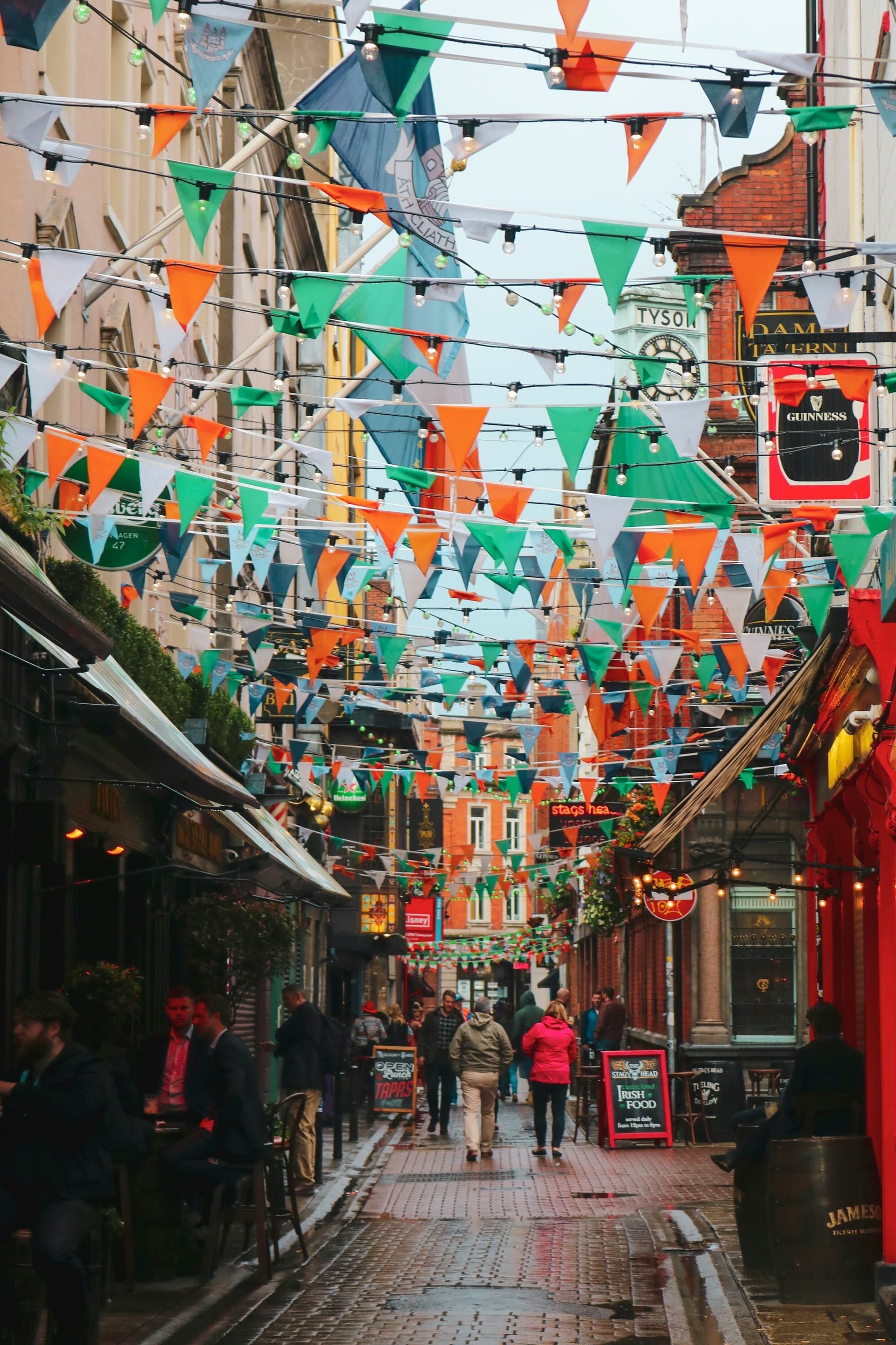 Dublin Temple Bar area